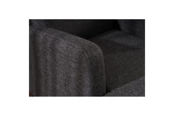 1-sits soffa Iroulport Antracit - Antracit - Möbler - Fåtölj & stolar - Fåtölj