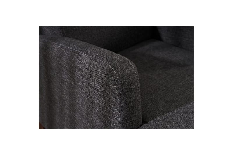 1-sits soffa Iroulport Antracit - Antracit - Möbler - Fåtölj & stolar - Fåtölj