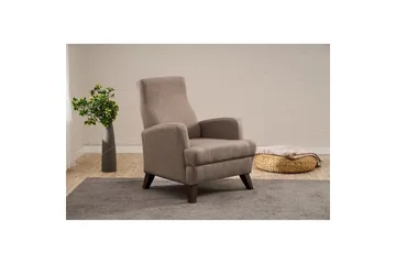 1-sits soffa Iroulport Brun - Brun - Möbler - Fåtölj & stolar - Fåtölj