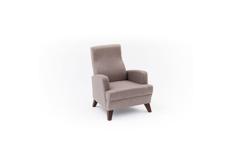 1-sits soffa Iroulport Brun - Brun - Möbler - Fåtölj & stolar - Fåtölj