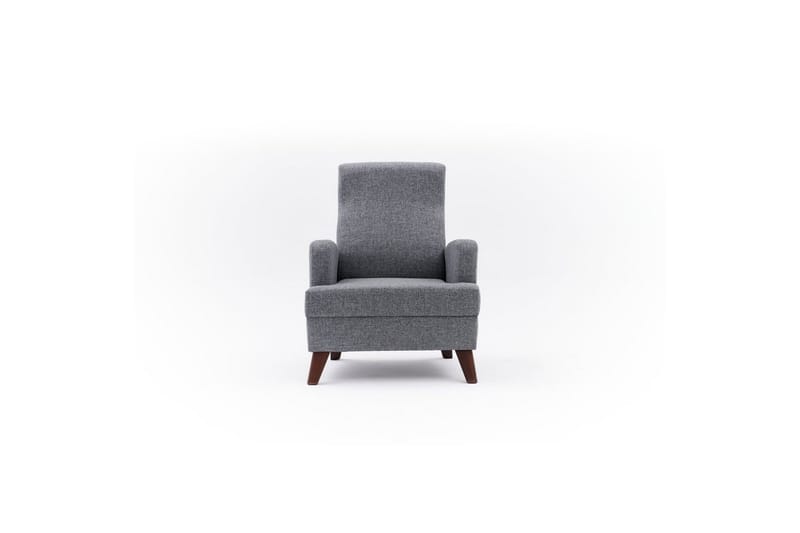 1-sits soffa Iroulport Grå - Grå - Möbler - Fåtölj & stolar - Fåtölj