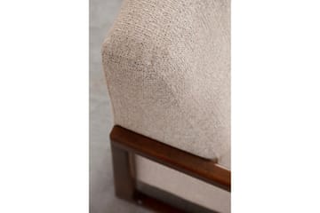 Adelphe Fåtölj med Armstöd i Tyg - Beige - Möbler - Fåtölj & stolar - Fåtölj