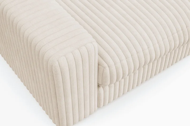 Adelsö by Gynning Djup Fåtölj i bred Manchester - Beige - Möbler - Fåtölj & stolar - Fåtölj