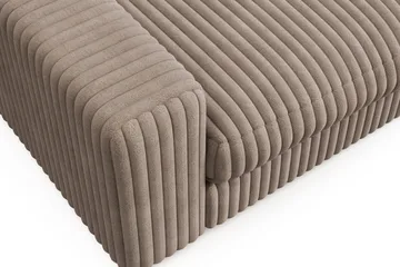 Adelsö by Gynning Djup Fåtölj i bred Manchester - Greige - Möbler - Fåtölj & stolar - Fåtölj