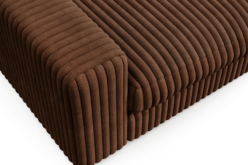 Adelsö by Gynning Djup Fåtölj i bred Manchester - Mörkbrun - Möbler - Fåtölj & stolar - Fåtölj