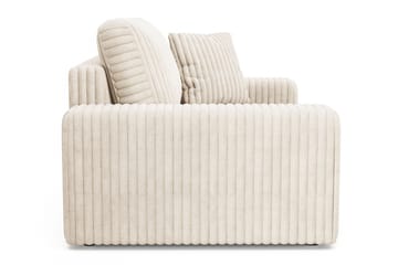 Adelsö by Gynning Djup Fåtölj i Manchester - Beige - Möbler - Fåtölj & stolar - Fåtölj