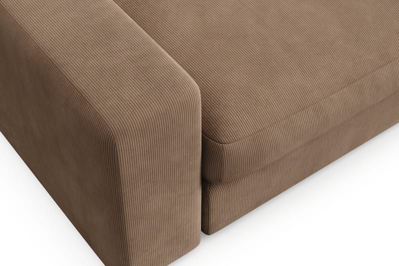 Adelsö by Gynning Djup Fåtölj i Manchester - Brun - Möbler - Fåtölj & stolar - Fåtölj