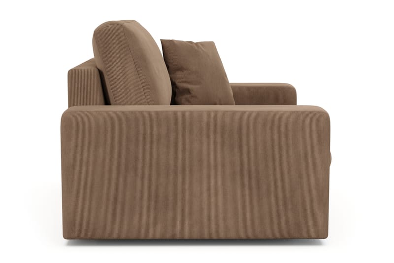 Adelsö by Gynning Djup Fåtölj i Manchester - Brun - Möbler - Fåtölj & stolar - Fåtölj