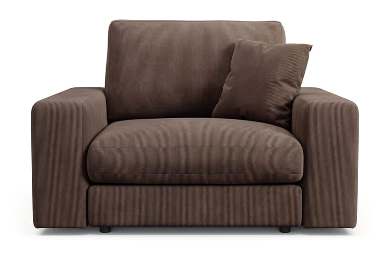 Adelsö by Gynning Djup Fåtölj i Manchester, Brun