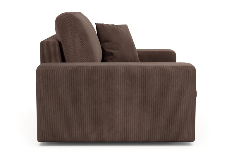 Adelsö by Gynning Djup Fåtölj i Manchester - Brun - Möbler - Fåtölj & stolar - Fåtölj