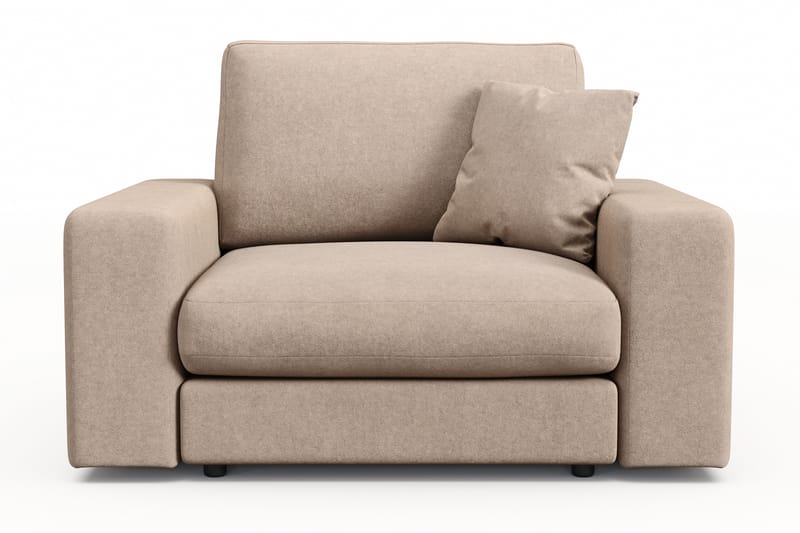 Adelsö by Gynning Djup Fåtölj i Tyg - Beige - Möbler - Fåtölj & stolar - Fåtölj