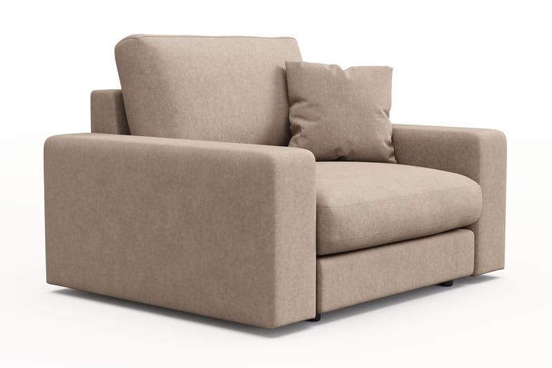 Adelsö by Gynning Djup Fåtölj i Tyg - Beige - Möbler - Fåtölj & stolar - Fåtölj