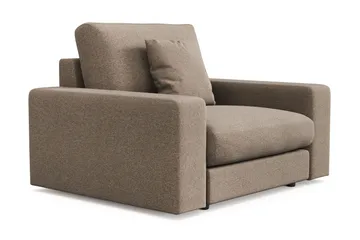 Adelsö by Gynning Djup Fåtölj i Tyg - Brun - Möbler - Fåtölj & stolar - Fåtölj