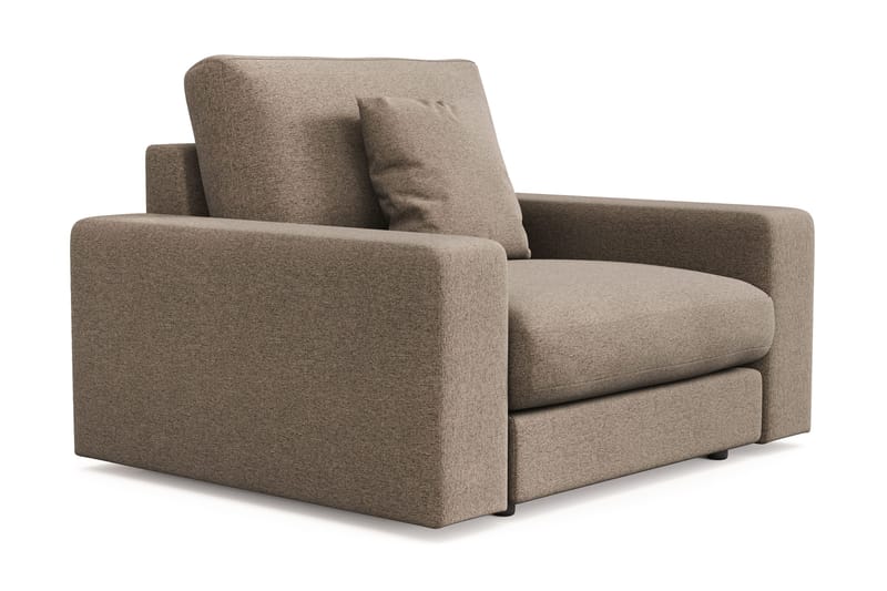 Adelsö by Gynning Djup Fåtölj i Tyg - Brun - Möbler - Fåtölj & stolar - Fåtölj