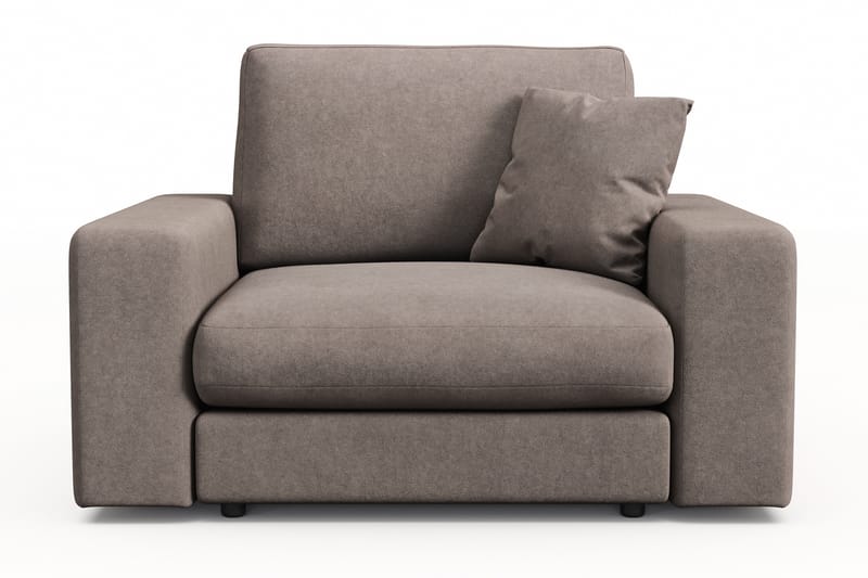 Adelsö by Gynning Djup Fåtölj i Tyg - Brun - Möbler - Fåtölj & stolar - Fåtölj