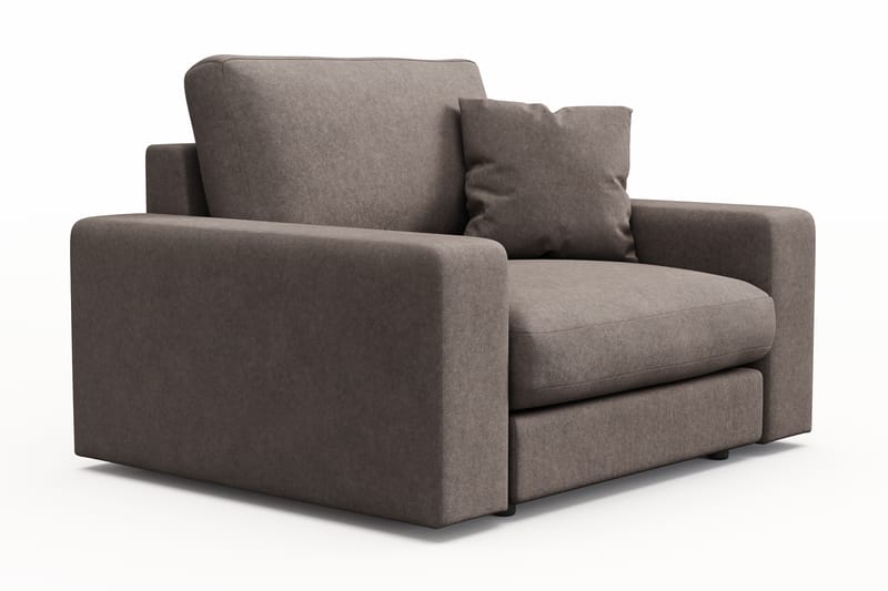 Adelsö by Gynning Djup Fåtölj i Tyg - Brun - Möbler - Fåtölj & stolar - Fåtölj