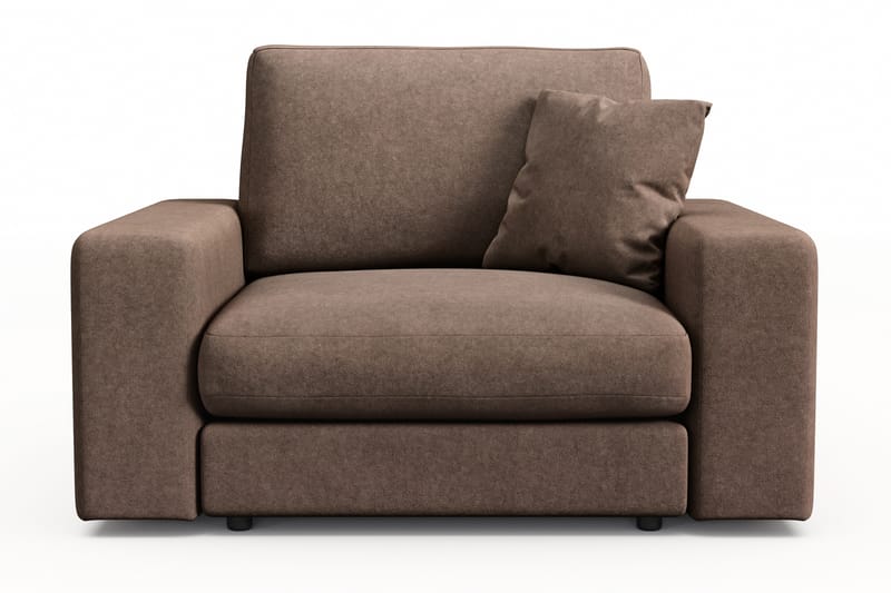 Adelsö by Gynning Djup Fåtölj i Tyg - Brun - Möbler - Fåtölj & stolar - Fåtölj