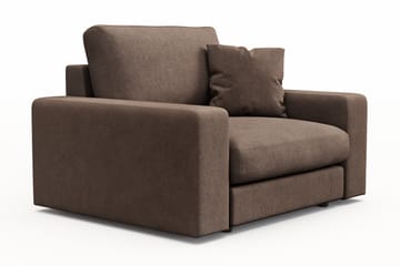 Adelsö by Gynning Djup Fåtölj i Tyg - Brun - Möbler - Fåtölj & stolar - Fåtölj