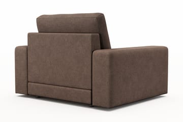 Adelsö by Gynning Djup Fåtölj i Tyg - Brun - Möbler - Fåtölj & stolar - Fåtölj