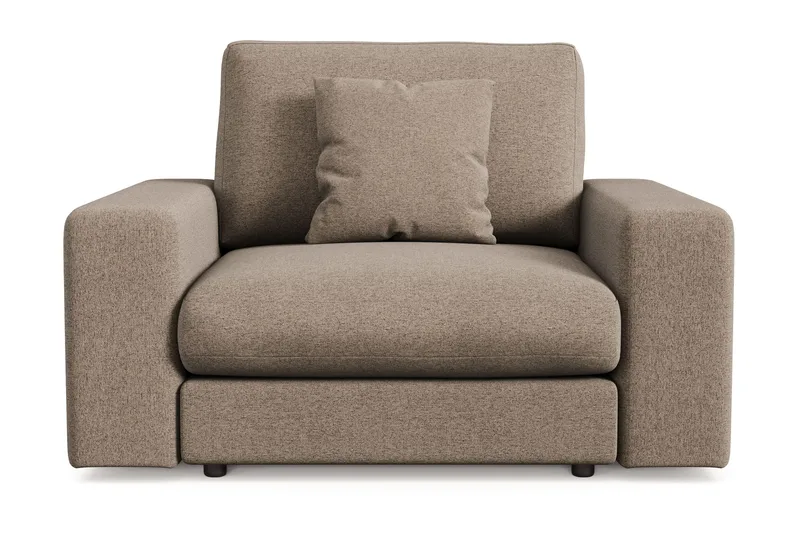 Adelsö by Gynning Djup Fåtölj i Tyg, Brun