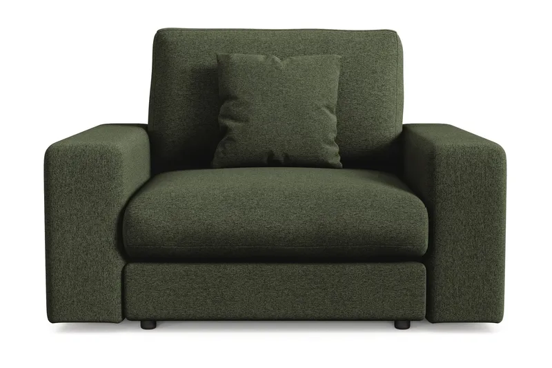 Adelsö by Gynning Djup Fåtölj i Tyg, Grön