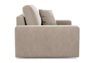 Adelsö by Gynning Djup Sammetsfåtölj - Beige - Möbler - Fåtölj & stolar - Fåtölj