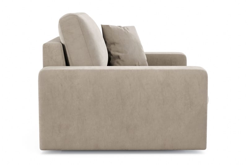 Adelsö by Gynning Djup Sammetsfåtölj - Beige - Möbler - Fåtölj & stolar - Fåtölj