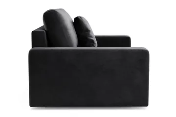 Adelsö by Gynning Djup Sammetsfåtölj - Svart - Möbler - Fåtölj & stolar - Fåtölj