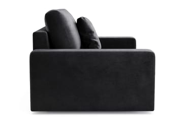 Adelsö by Gynning Djup Sammetsfåtölj - Svart - Möbler - Fåtölj & stolar - Fåtölj