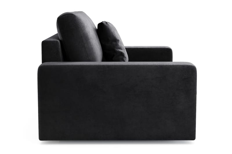 Adelsö by Gynning Djup Sammetsfåtölj - Svart - Möbler - Fåtölj & stolar - Fåtölj