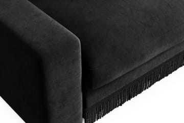 Adelsö by Gynning Djup Sammetsfåtölj - Svart - Möbler - Fåtölj & stolar - Fåtölj