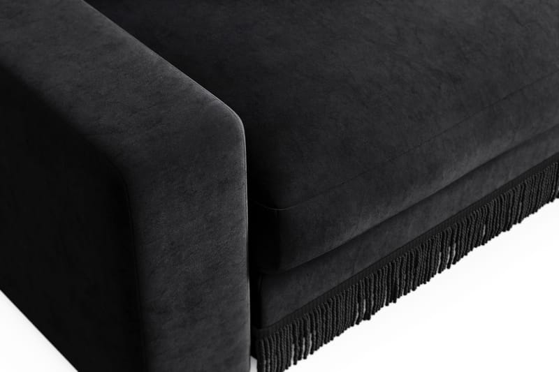 Adelsö by Gynning Djup Sammetsfåtölj - Svart - Möbler - Fåtölj & stolar - F åtölj