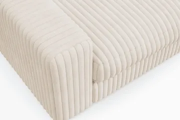 Adelsö by Gynning Stor Djup Fåtölj i bred Manchester - Beige - Möbler - Fåtölj & stolar - Fåtölj