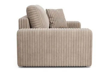 Adelsö by Gynning Stor Djup Fåtölj i bred Manchester - Greige - Möbler - Fåtölj & stolar - Fåtölj