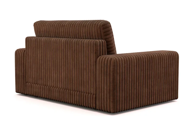 Adelsö by Gynning Stor Djup Fåtölj i bred Manchester - Mörkbrun - Möbler - Fåtölj & stolar - Fåtölj