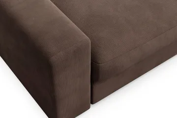 Adelsö by Gynning Stor Djup Fåtölj i Manchester - Brun - Möbler - Fåtölj & stolar - Fåtölj