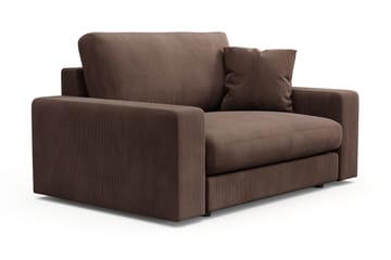 Adelsö by Gynning Stor Djup Fåtölj i Manchester - Brun - Möbler - Fåtölj & stolar - Fåtölj