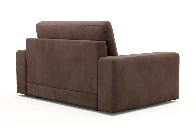 Adelsö by Gynning Stor Djup Fåtölj i Manchester - Brun - Möbler - Fåtölj & stolar - Fåtölj