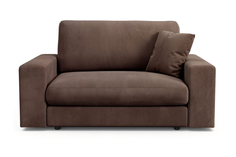 Adelsö by Gynning Stor Djup Fåtölj i Manchester, Brun