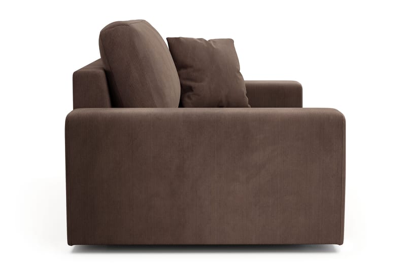 Adelsö by Gynning Stor Djup Fåtölj i Manchester - Brun - Möbler - Fåtölj & stolar - Fåtölj