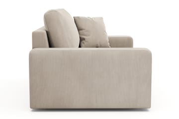 Adelsö by Gynning Stor Djup Fåtölj i Manchester - Greige - Möbler - Fåtölj & stolar - Fåtölj