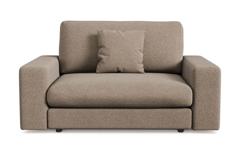 Adelsö by Gynning Stor Djup Fåtölj i Tyg, Brun