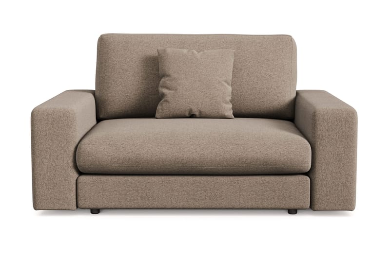 Adelsö by Gynning Stor Djup Fåtölj i Tyg, Brun