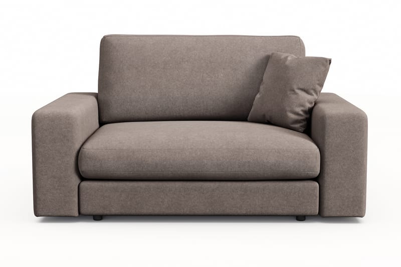 Adelsö by Gynning Stor Djup Fåtölj i Tyg - Brun - Möbler - Fåtölj & stolar - Fåtölj