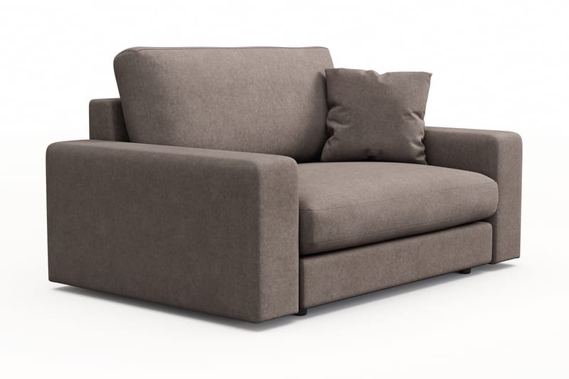 Adelsö by Gynning Stor Djup Fåtölj i Tyg - Brun - Möbler - Fåtölj & stolar - Fåtölj