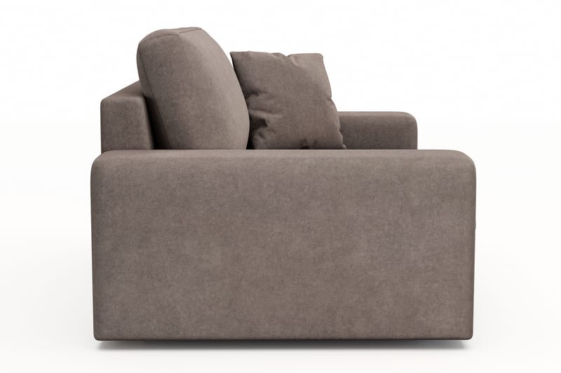 Adelsö by Gynning Stor Djup Fåtölj i Tyg - Brun - Möbler - Fåtölj & stolar - Fåtölj