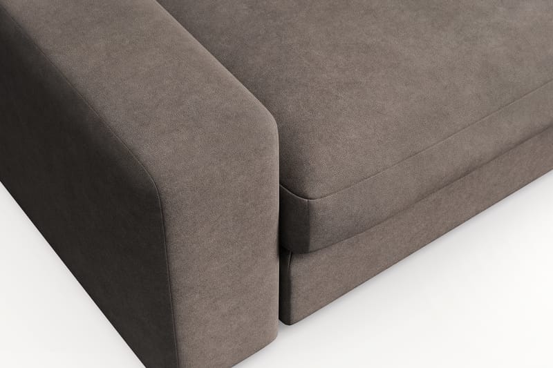 Adelsö by Gynning Stor Djup Fåtölj i Tyg - Brun - Möbler - Fåtölj & stolar - Fåtölj