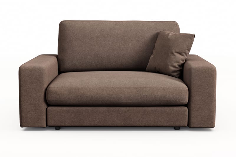 Adelsö by Gynning Stor Djup Fåtölj i Tyg - Brun - Möbler - Fåtölj & stolar - Fåtölj