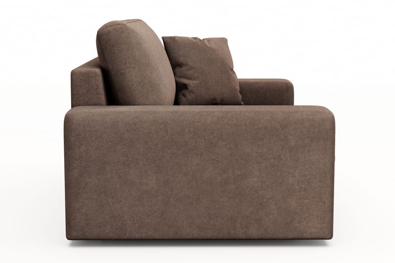 Adelsö by Gynning Stor Djup Fåtölj i Tyg - Brun - Möbler - Fåtölj & stolar - Fåtölj