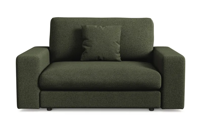 Adelsö by Gynning Stor Djup Fåtölj i Tyg, Grön